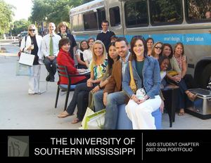 ASID Southern Miss Student Chapter Portfolio 2007-2008