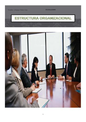 Estructura organizacional