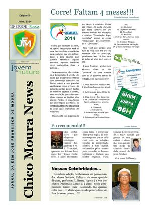 Jornal Chico Moura News - 6ª Edição