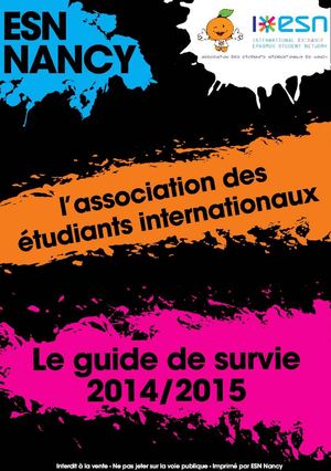 Guide ESN Nancy 2014/2015 FR