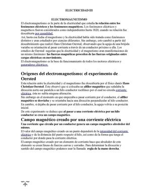 Unidad N° 2 Electromagnetismo