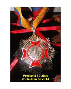 Proclama del Cauca - 30 años - Julio 2014