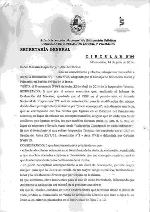 Nuevo formulario evaluación docente