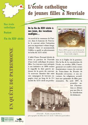 Le couvent de Neuviale à Parisot