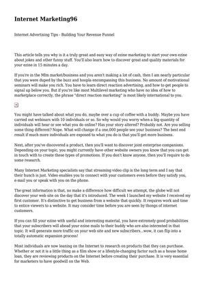 Internet Marketing96