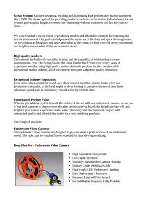 SplashCam - Ocean Systems Inc.