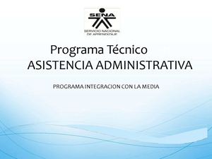 Portada Asistencia Administrativa