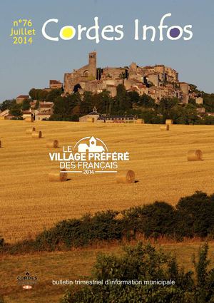 Cordes Infos n°76 juillet 2014