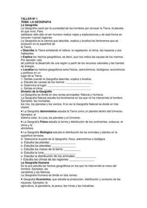 como hacer una gua de sociales grado sexto