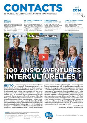 Contacts - été 2014