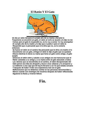 el raton y el gato