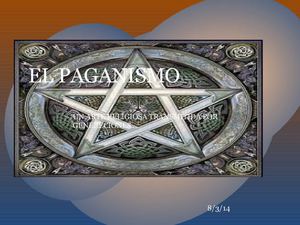 EL PAGANISMO.