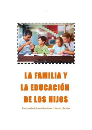 ROL DE LOS PADRES EN LA EDUCACIÓN DE LOS HIJOS