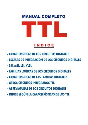 Manual puertas lógicas TTL