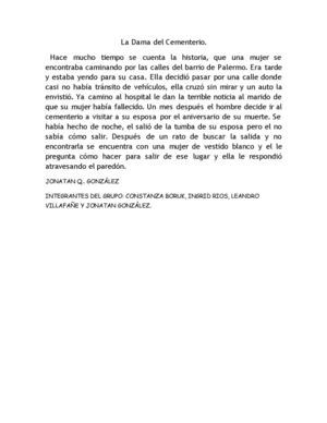 LA DAMA DEL CEMENTERIO