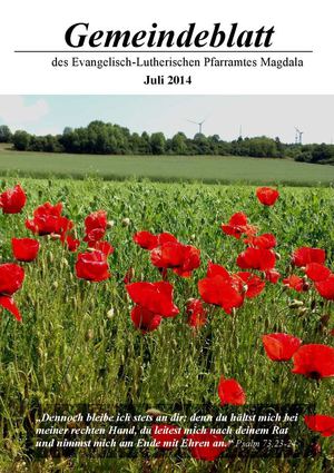 Gemeindeblatt Juli 2014