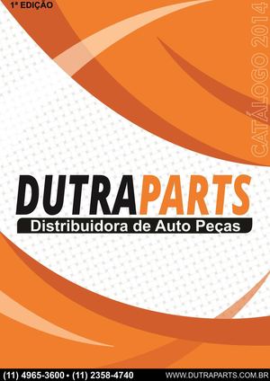 CATÁLOGO DUTRA PARTS - versão agosto2014
