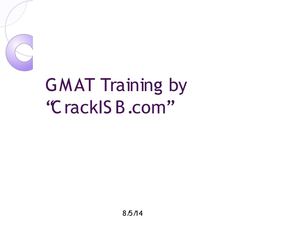 Gmat Training in Hyderabad
