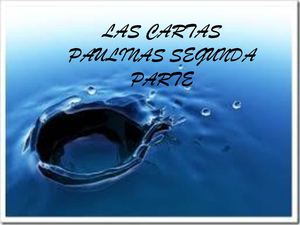 Epístolas de San Pablo II parte