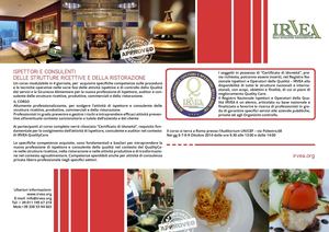 Ispettori delle Strutture Ricettive e della Ristorazione