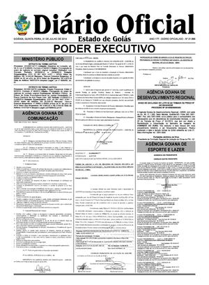 Diário Oficial 31/07/2014