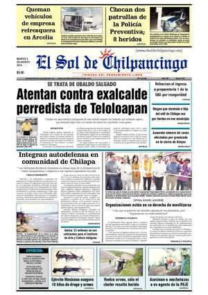 El Sol de Chilpancingo 05 Agosto 2014