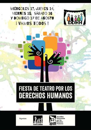 Fiesta de Teatro por los Derechos Humanos