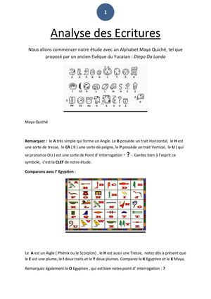 Analyse d'écritures ETS 