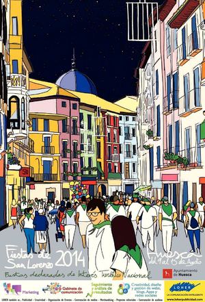 Huesca. Fiestas de San Lorenzo 2014