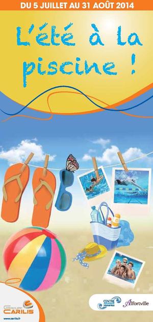 L'été à la piscine - Alfortville 2014 - Centre aquatique / Groupe Carilis