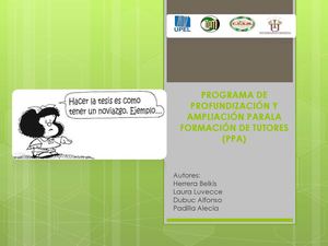 PLAN DE ASESORÍA MODELO CUAM 