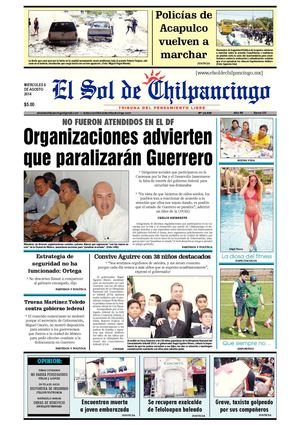 El Sol de Chilpancingo 06 Agosto 2014