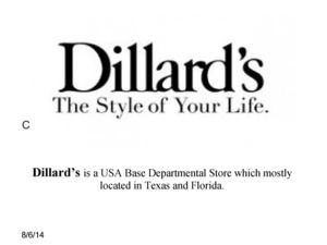 Dillard's