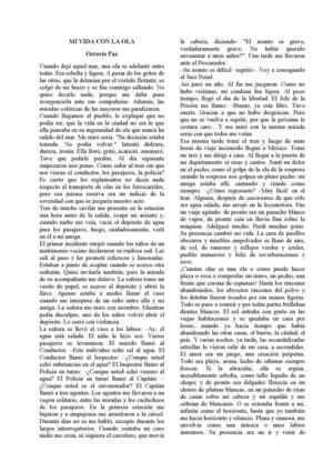 Mi vida con la ola de Octavio Paz
