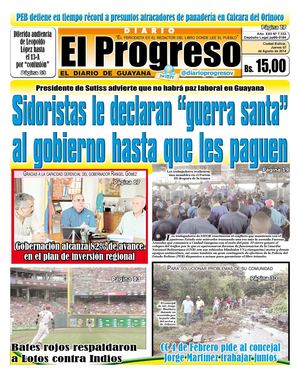 DIARIO EL PROGRESO EDICIÓN DIGITAL 07-08-2014