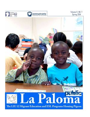 2014 Spring La Paloma