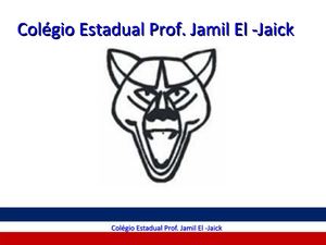 Projetos escola Prof. Jamil El-Jaick