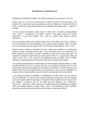historia de la democracia