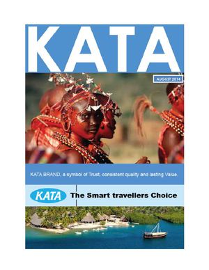 KATA AUGUST NEWSLETTER