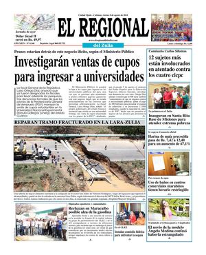 El Regional del Zulia 08-08-2014