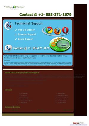 Disable Pop Up Blocker