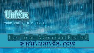 How To Get Complaint Resolved