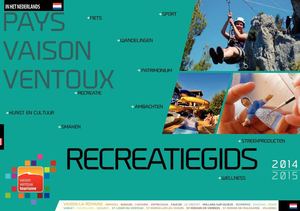 RECREATIEGIDS 2014 - (Loisirs NL) Office de Tourisme du Pays Vaison Ventoux