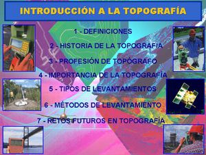 introducción a la topografia