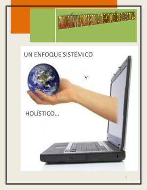 Un enfoque sistémico y holístico