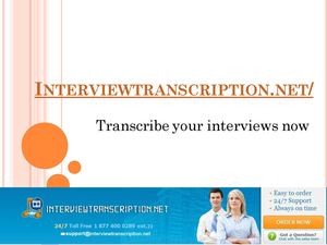 Interviewtranscription.net