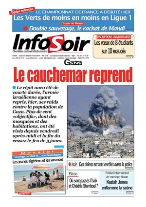 Edition du 09 août 2014