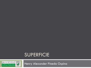 superficies