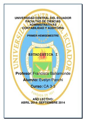 PORTAFOLIO DE ESTADISTICA