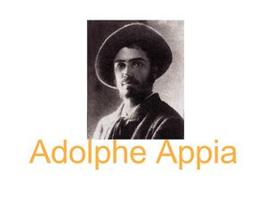 Adolphe Appia